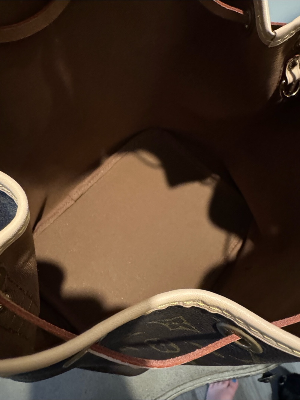 Louis Vuitton Monogram Petit Noe Bucket Bag - Picture 11 of 15
